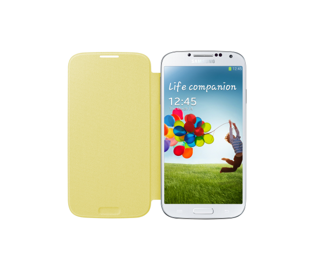 Samsung Flip Case do Galaxy S4 I9505  żółte - 214612 - zdjęcie 4